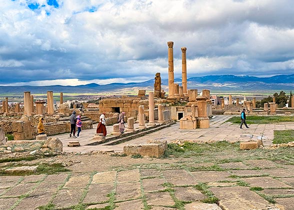 Timgad Roman Ruins