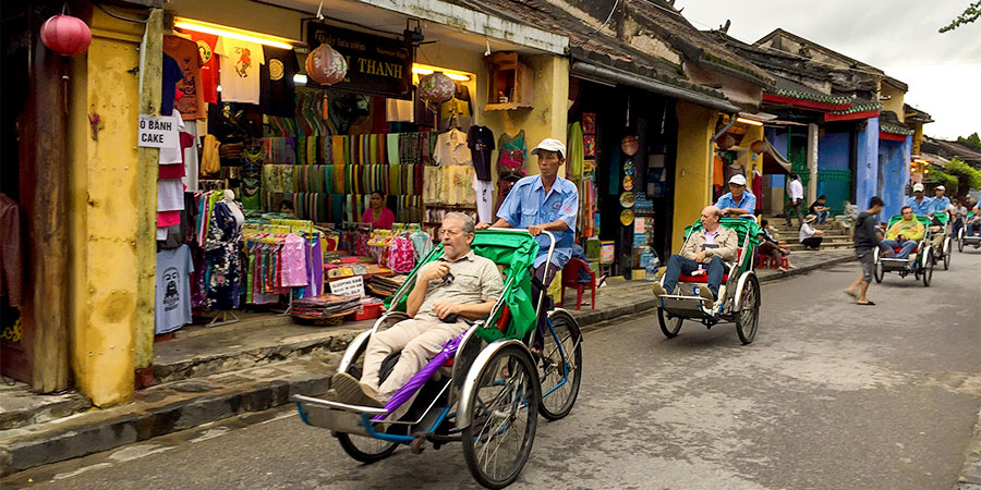 Saigon Old Streets After Rain