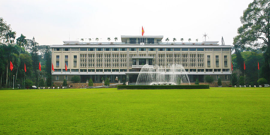 Outdoor Garden of Reunification Palace
