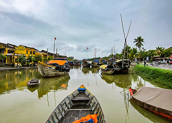 Rowing on Saigon River