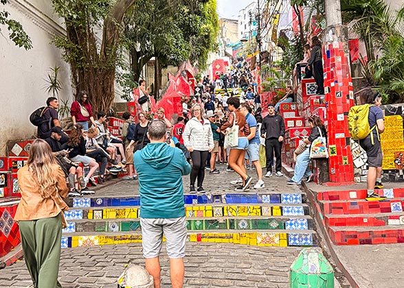 Colorful Selaron Steps, Rio de Janeiro