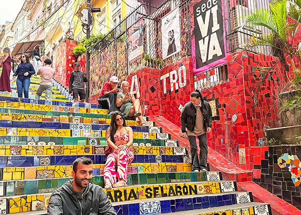 Selarón Steps in Old Rio