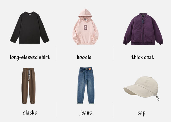 Sendai April Clothes