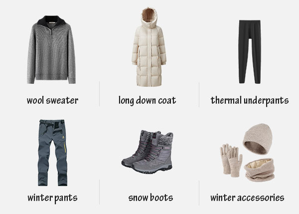 Sendai January Clothes