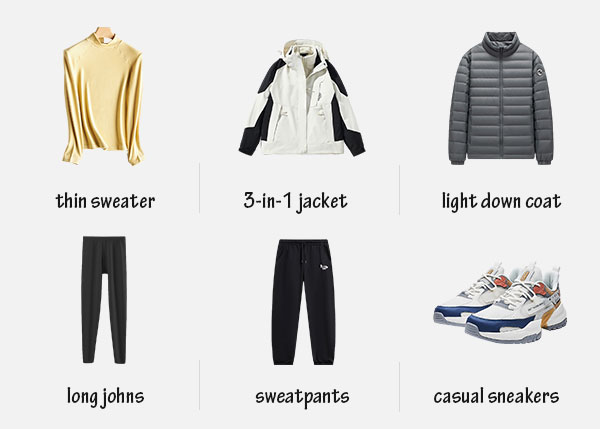 Sendai November Clothes