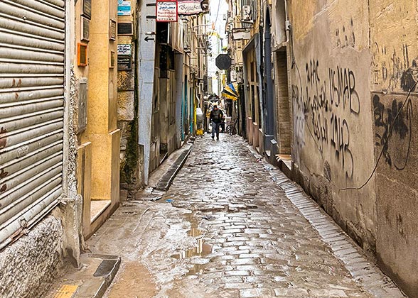 Puddles after Rain in Kasbah