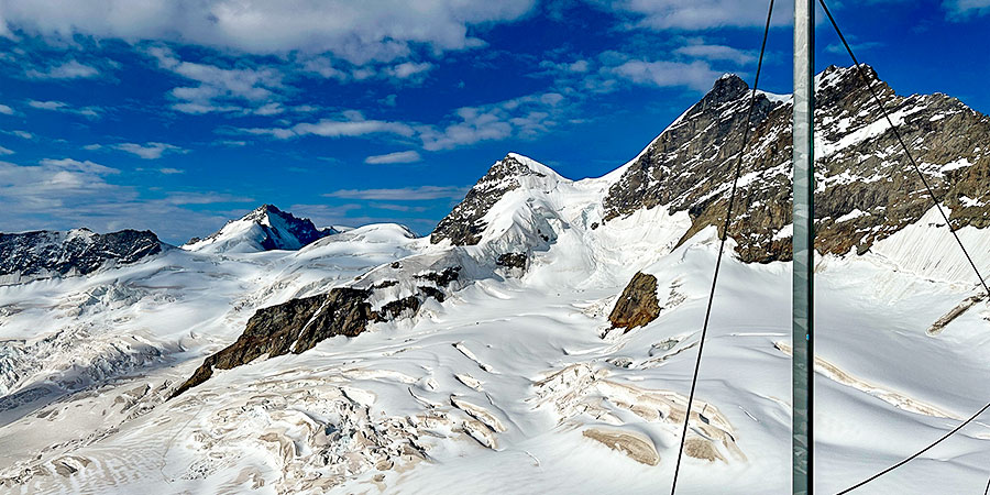 Snow-covered Landscape in January