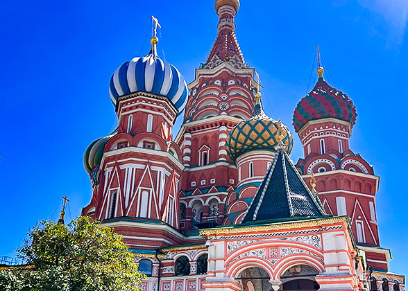 St. Basil's Cathedral at the Red Square
