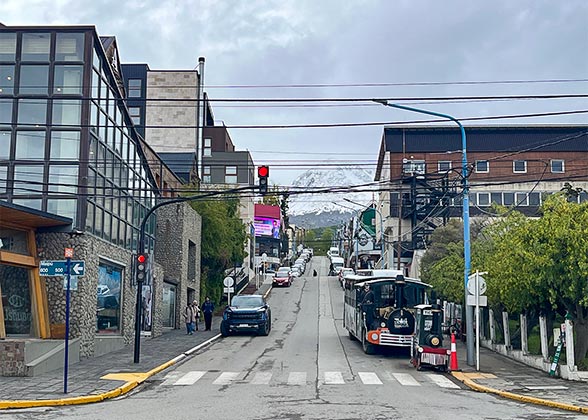 Tranquil Street in Ushuaia