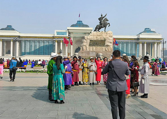 Sukhbaatar Square, Ulaanbaatar