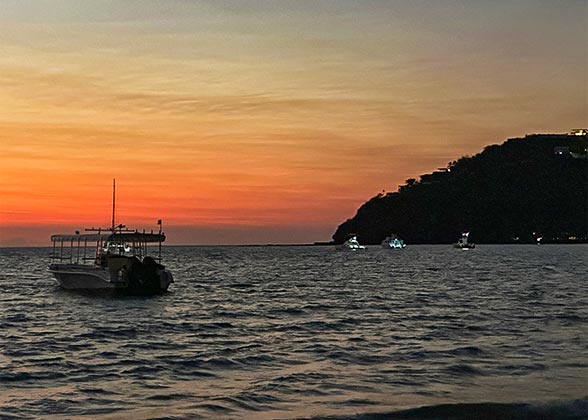 Breathtaking Sunset at Punta Ballena