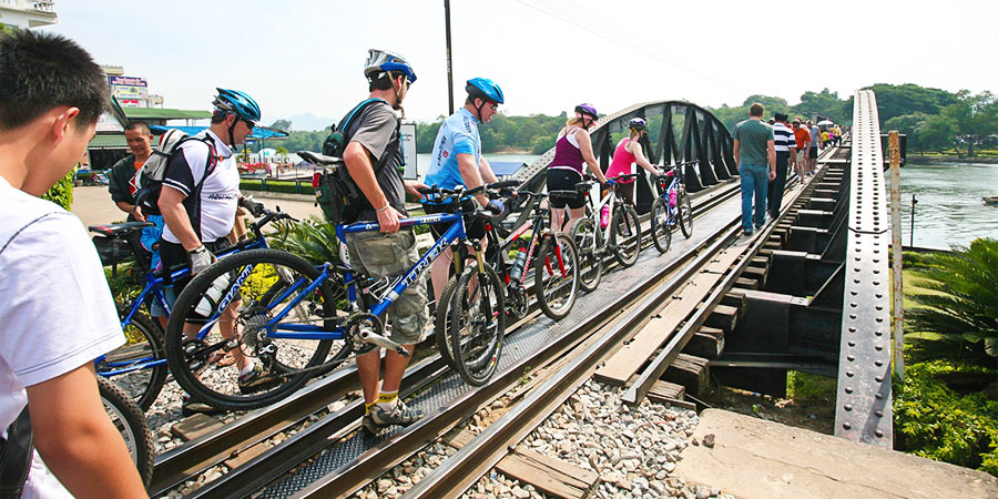 Cycling in a Scorching Day