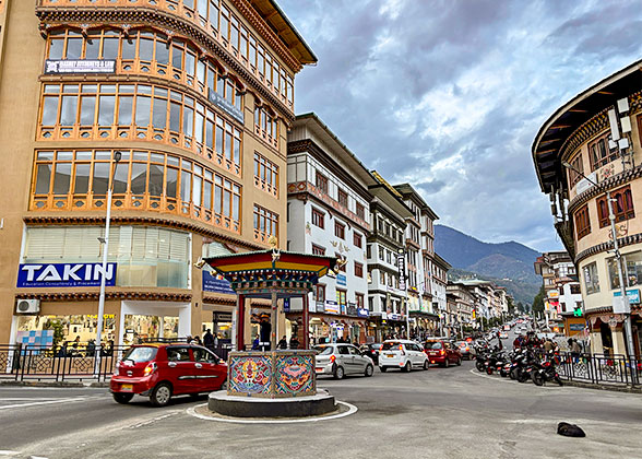 Street Scenes of Thimphu Old City
