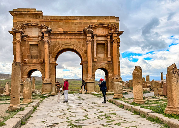 Timgad Roman Ruins