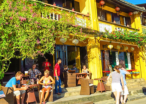 Street Cafe in Saigon