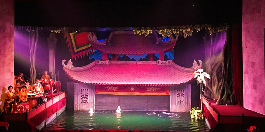 Water Puppet show in Hanoi