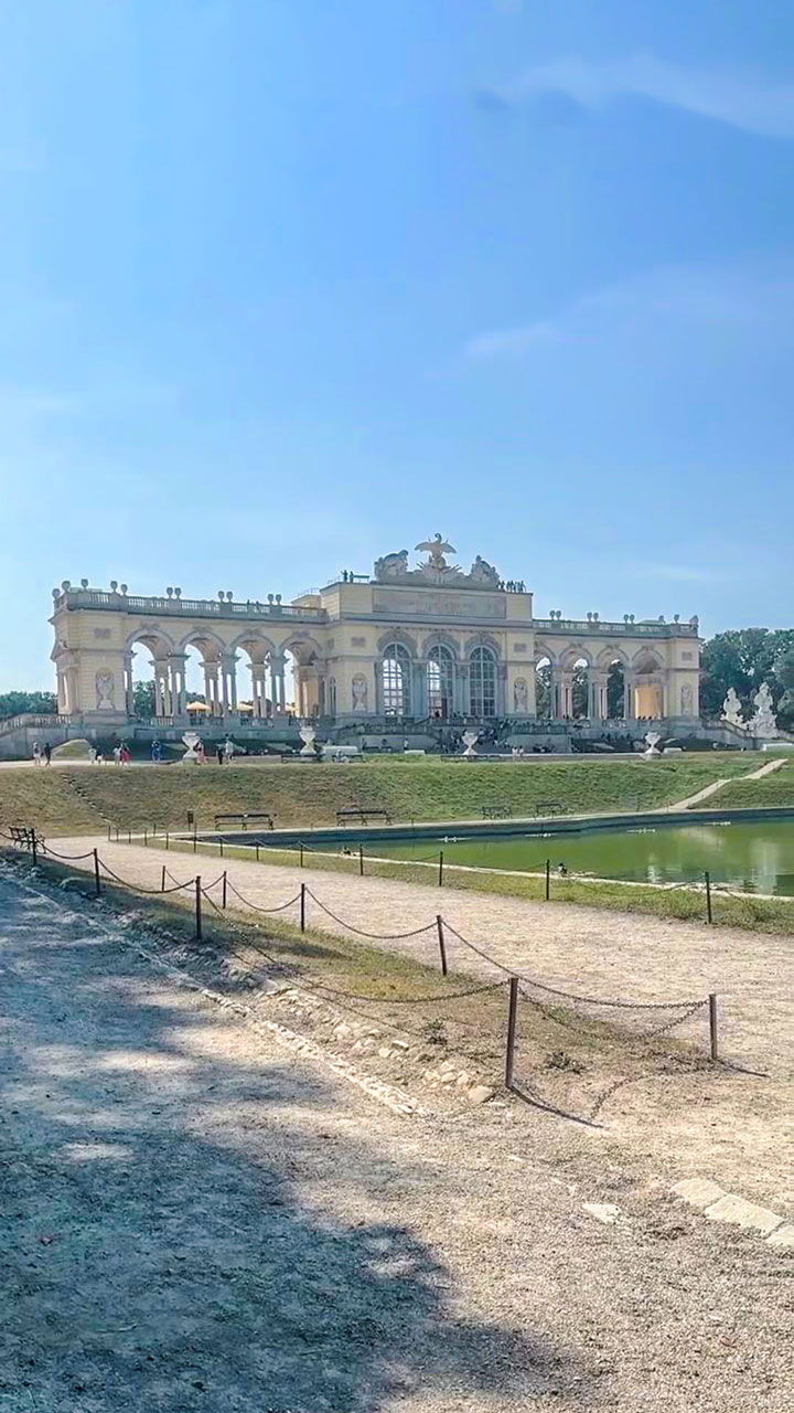 A Panorama of Schloss Schonbrunn