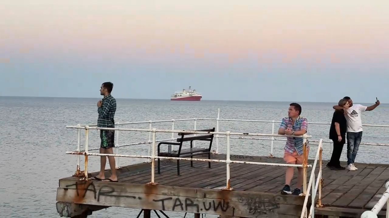 Limassol Pier at Sunset