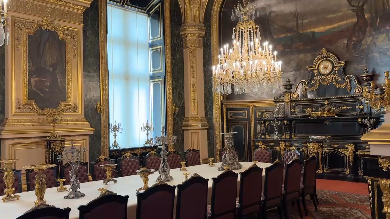 Dining Hall of Napoleon III, Louvre Museum