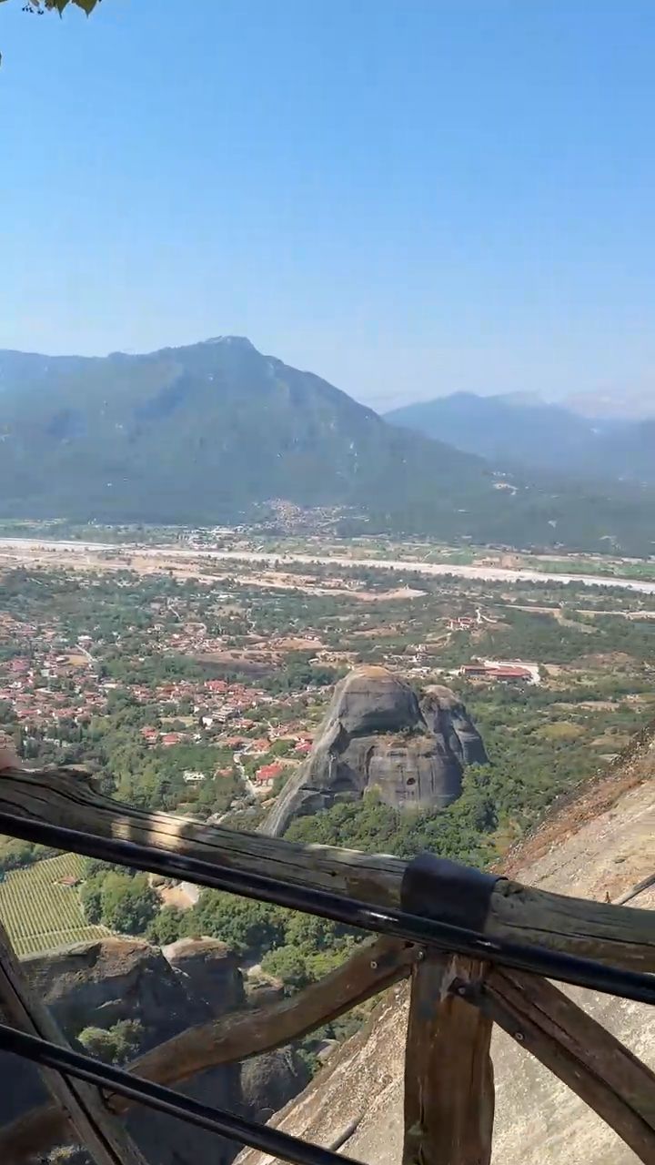 Bird's Eye View of Meteora