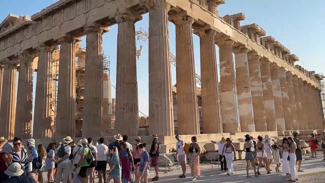 Acropolis Centered on Parthenon