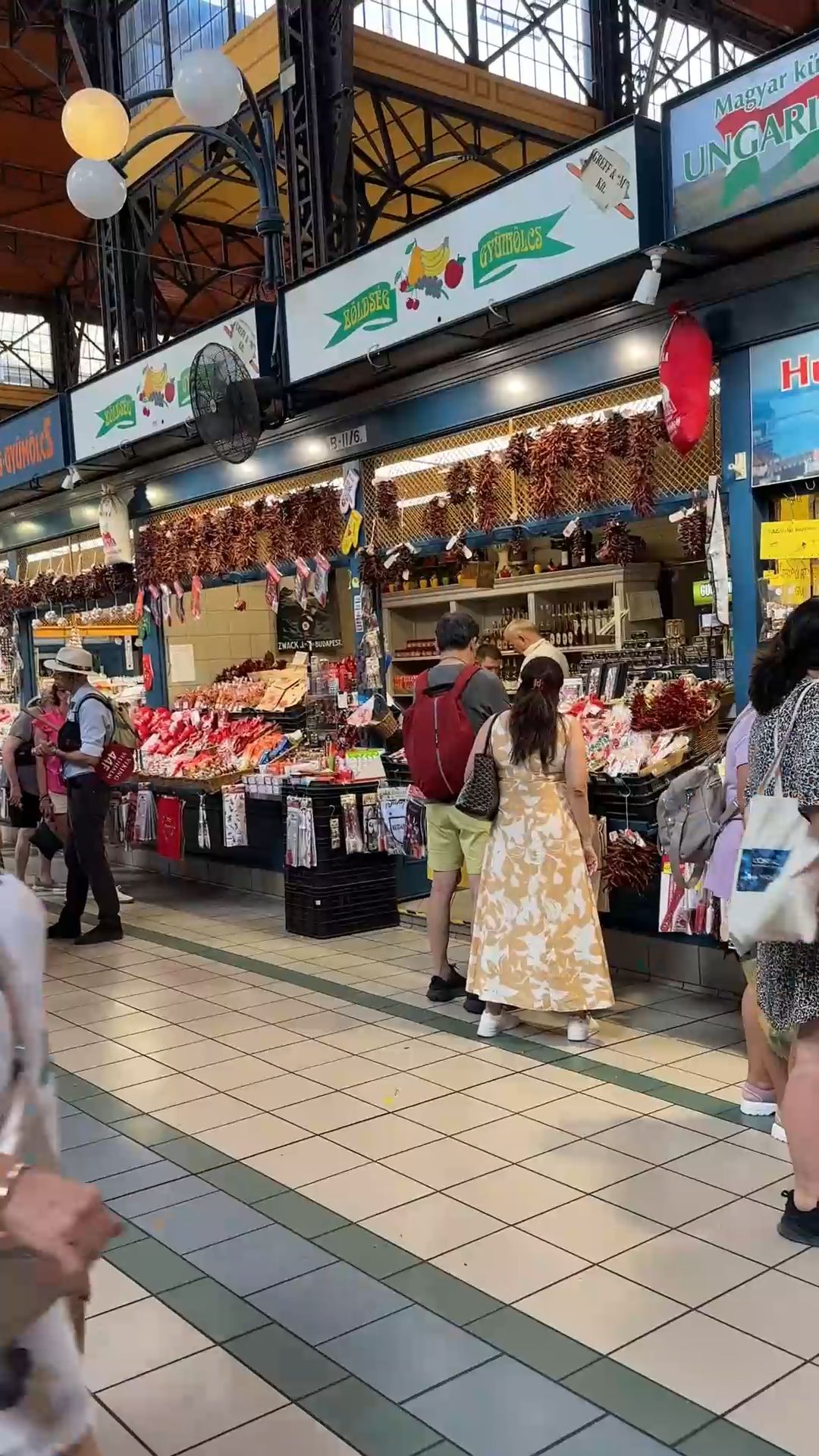 Central Market Hall of Budapest