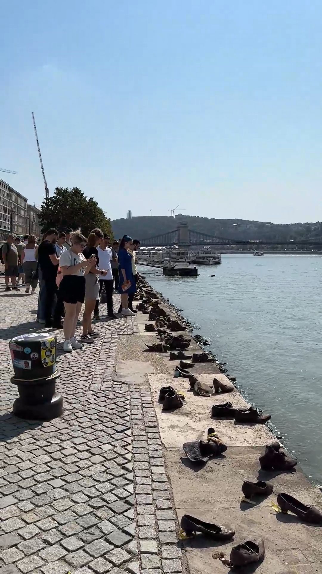 Shoes on the Danube Promenade