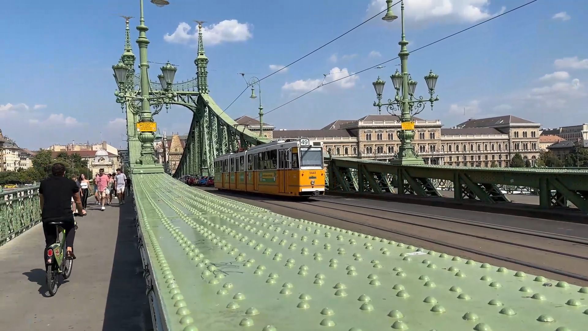 Liberty Bridge of Budapest