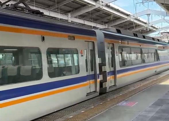 Shin-Imamiya in Osaka: Nankai Trains