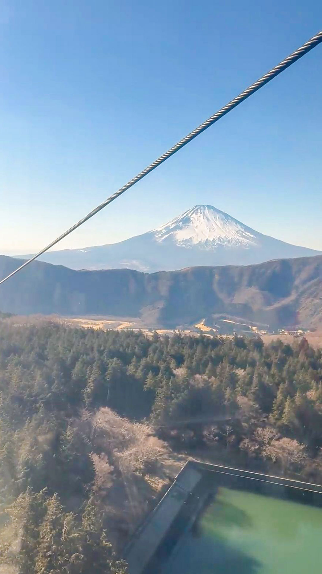 Hakone Ropeway to See Mt. Fuji