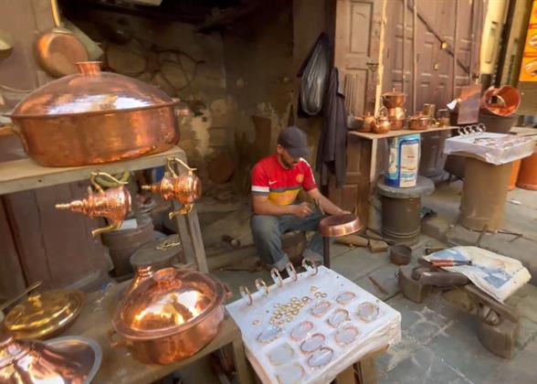 Bronze Wares in Fez Medina