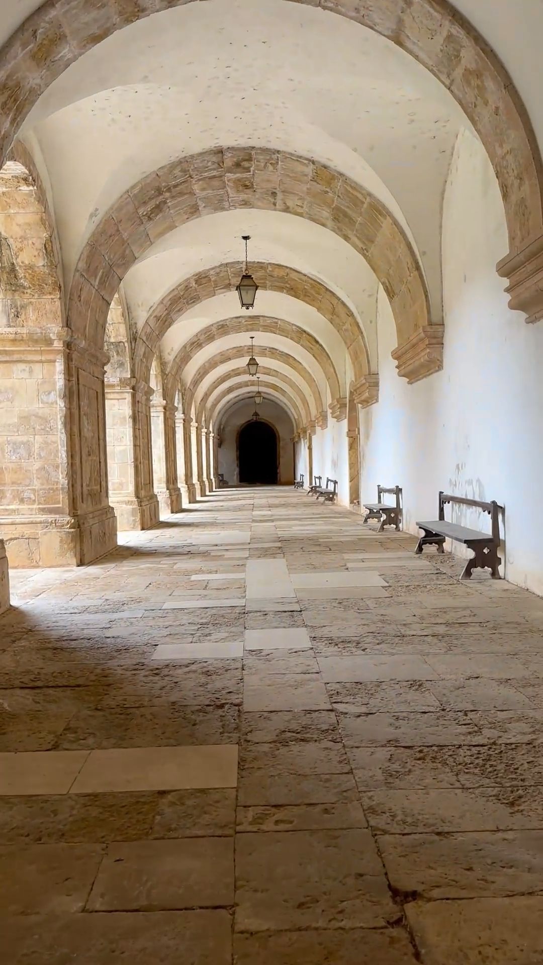 Courtyard of Monastery of Santa Clara-a-Nova, Coimbra