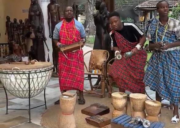 Dancing Local People