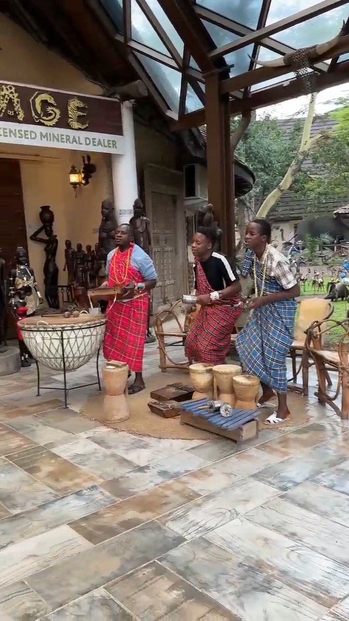 Dancing Local People