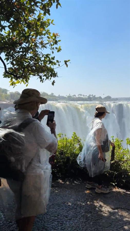 Turbulent Vitoria Falls, Zimbabwe